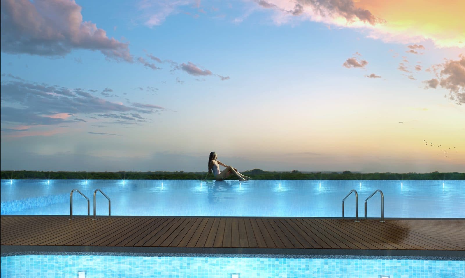 Kolte Patil 24K Manor, Pimple Nilakh — tower elevation (artistic impression)