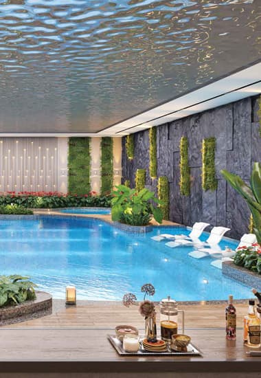 ANP Privado, Baner — indoor pool render