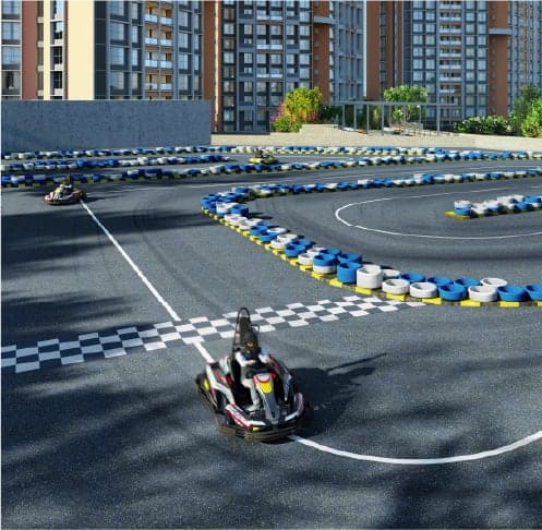 Gera Joy on Tree Tops, Hinjewadi — electric go-kart racing track