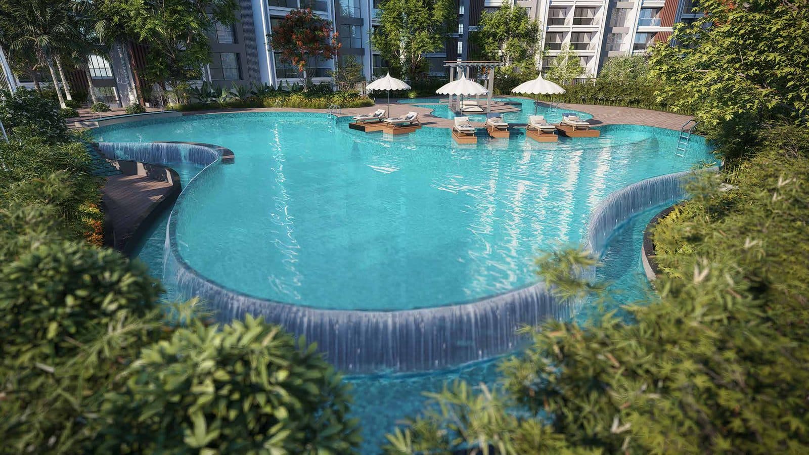Kohinoor Satori, Mahalunge — swimming pool