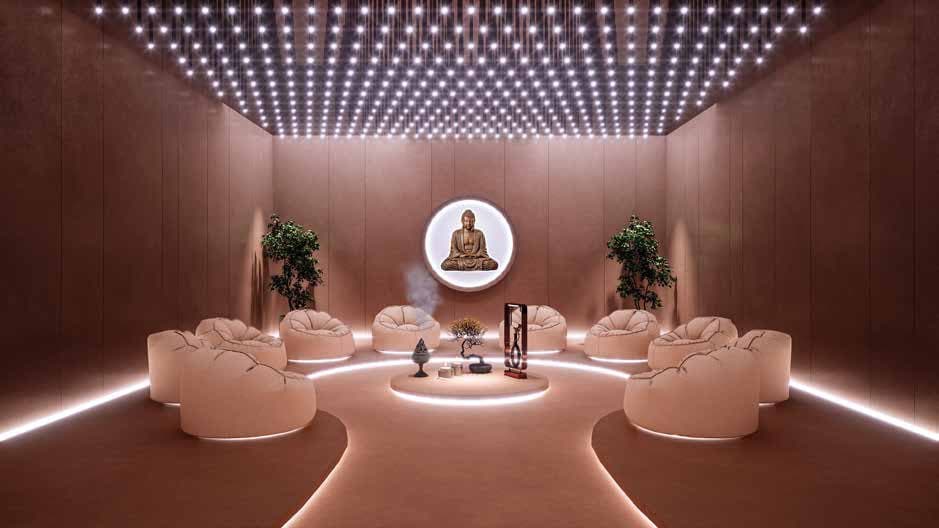 Kohinoor Satori, Mahalunge — meditation lounge