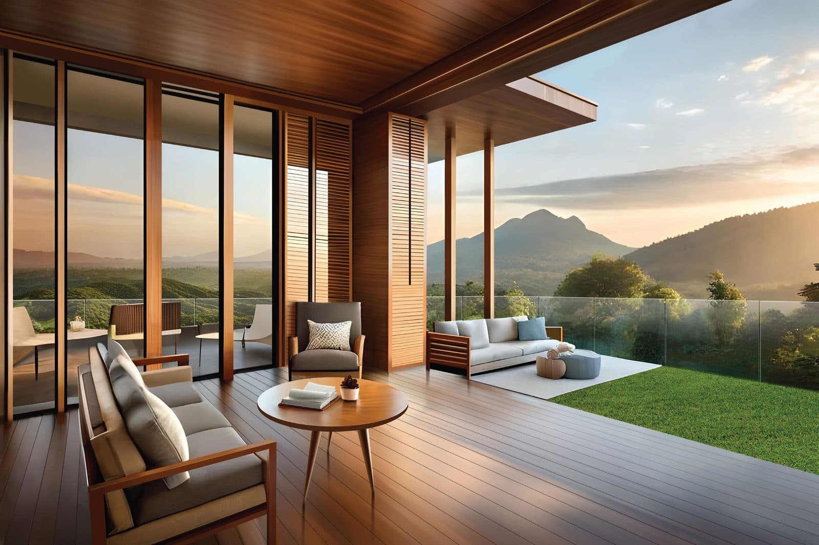Lodha Massimo, Baner — deck lounge interior