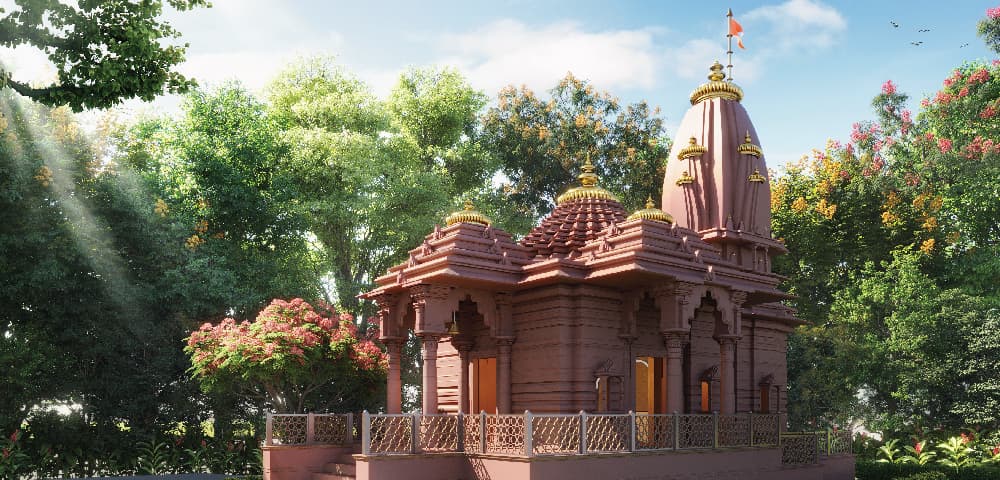 Lodha Massimo, Baner — Ganesh temple
