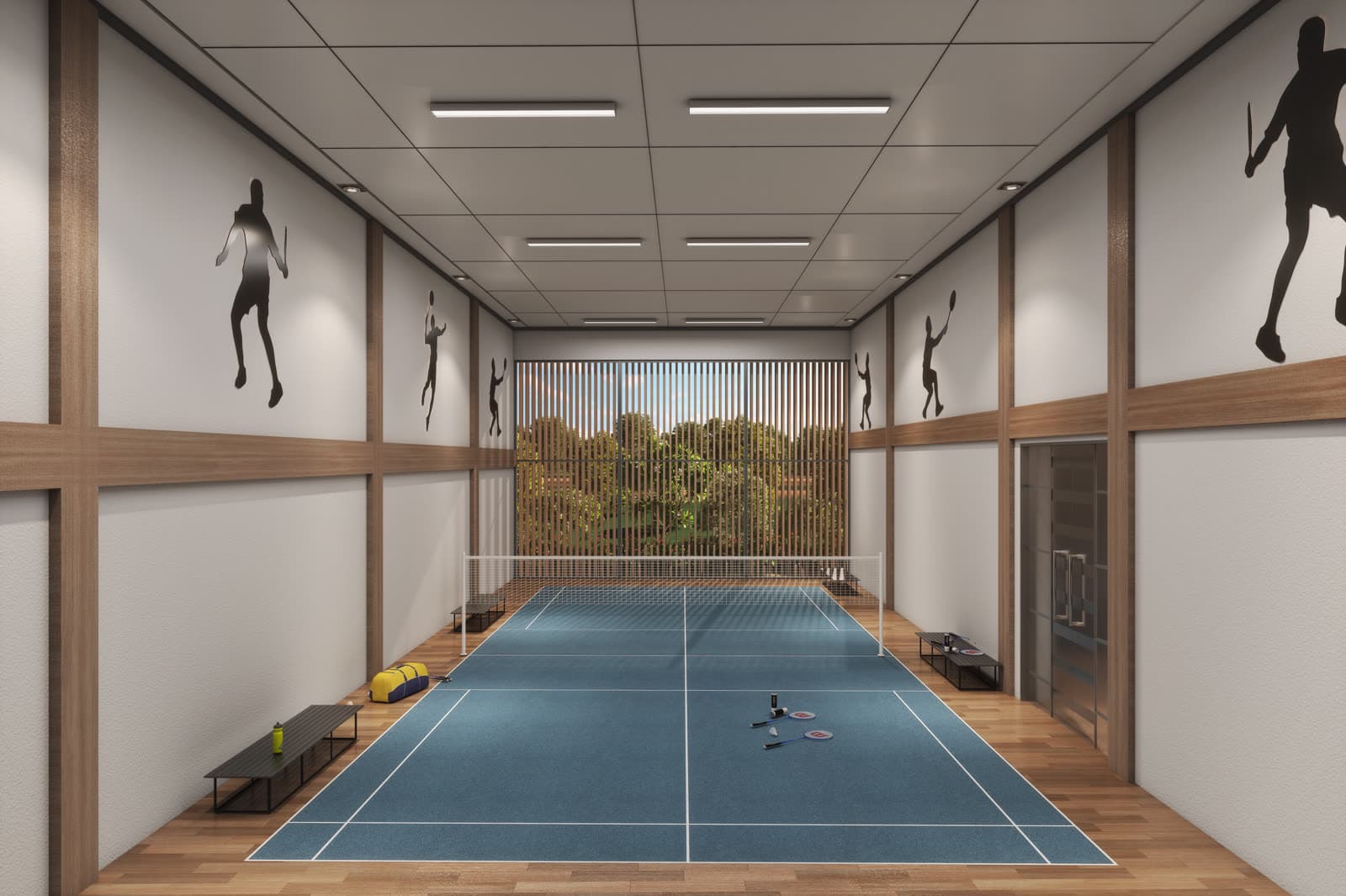 The Lords by Pristine Developers, Pashan — badminton court