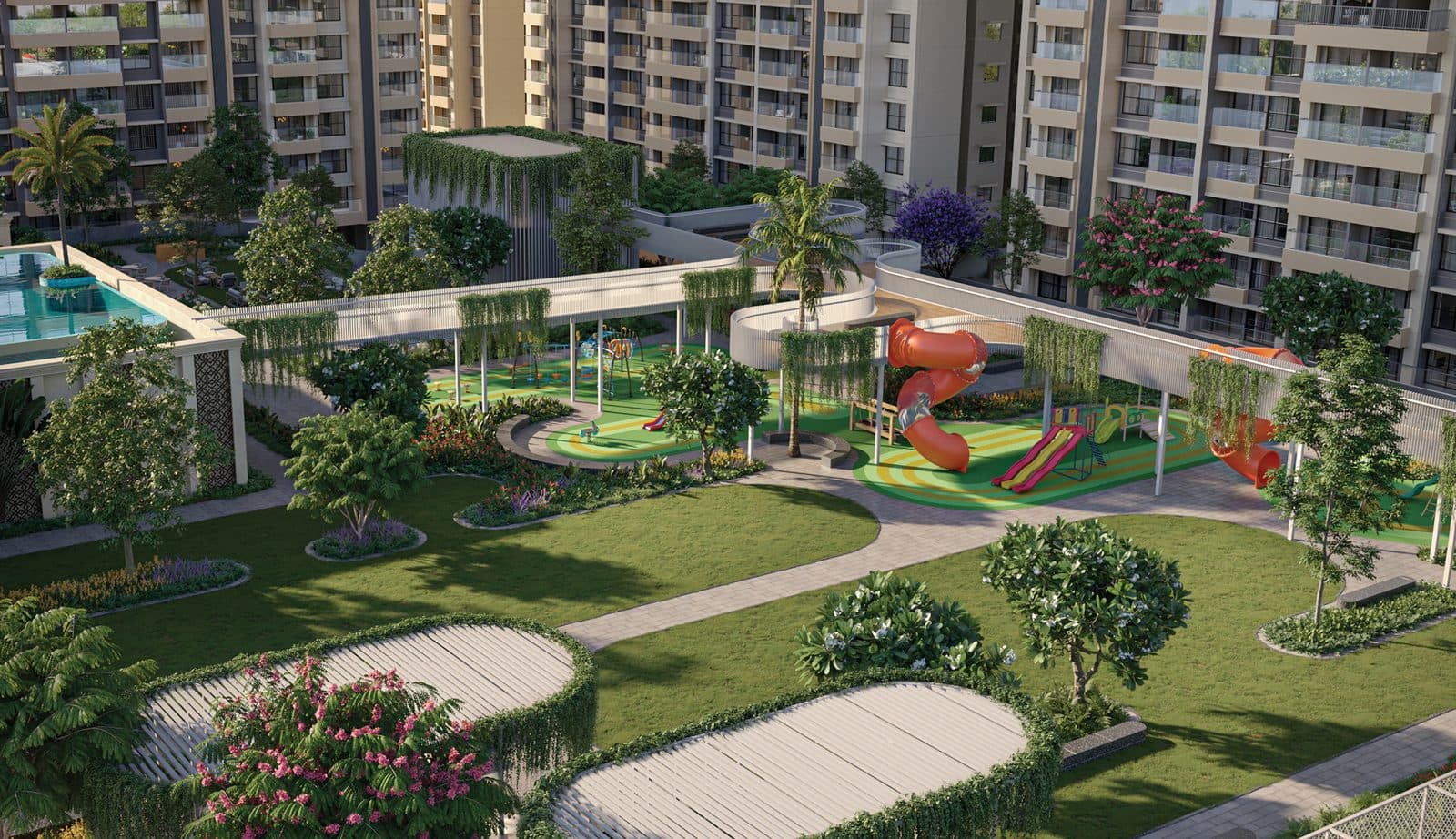 Supreme Rivana, Punawale — kids' play area